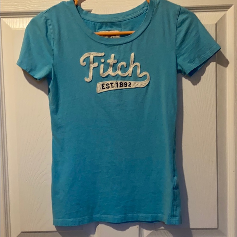 Y2K Abercrombie & Fitch Logo Tee Size Small